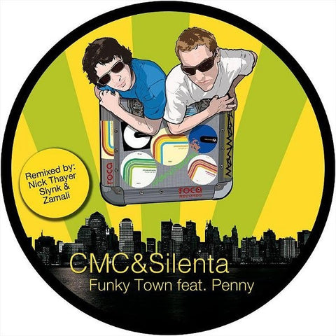 CMC & Silenta - Funky Town 12" ROCA03 Roca Records