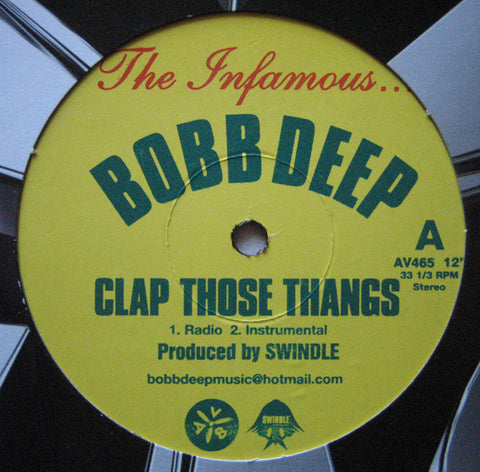 Bobb Deep ‎– Clap Those Thangs / Rare Species AV8 ‎– AV465