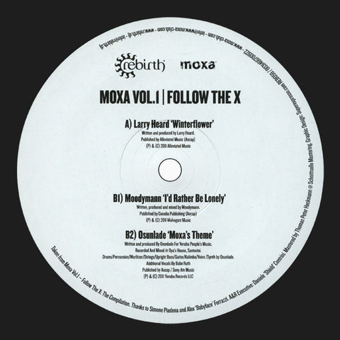 Various ‎– Moxa Volume 1 - Follow The X - Rebirth ‎– REB059