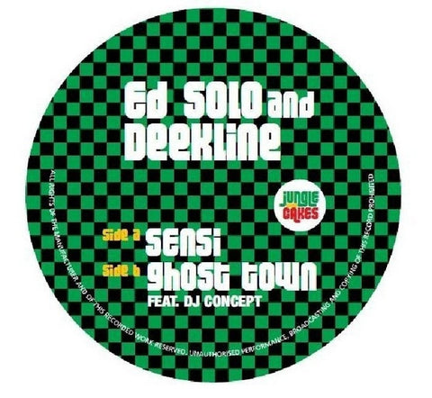 Ed Solo and Deekline - Sensi / Ghost Town - JC008 Jungle Cakes