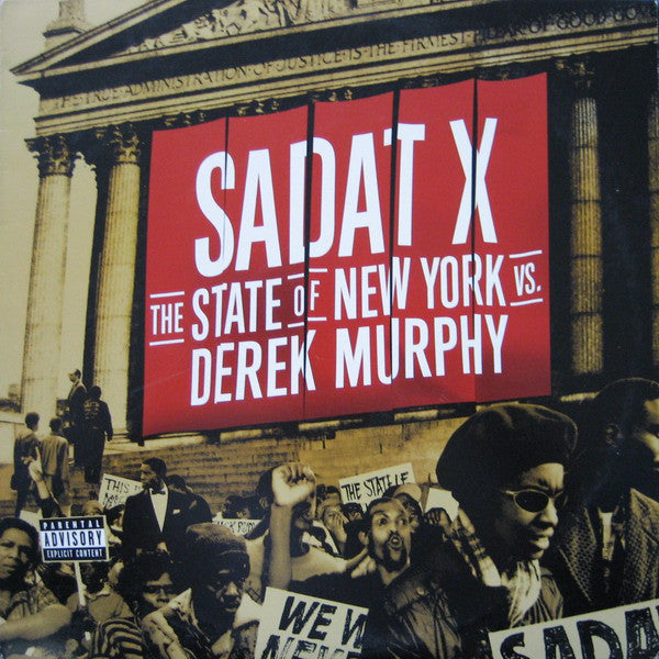 Sadat X ‎– The State Of New York Vs Derek Murphy Stimulated Records ‎– STM 1948-1