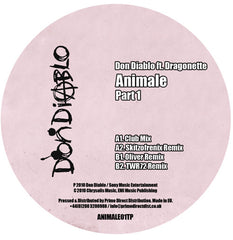 Don Diablo / Dragonette ‎– Animale Part 1 Sellout Sessions ‎– ANIMALE01TP