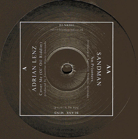 Adrian Lenz / Sandman - Cover Me / No Prisoners Blank Mind – BLNK001