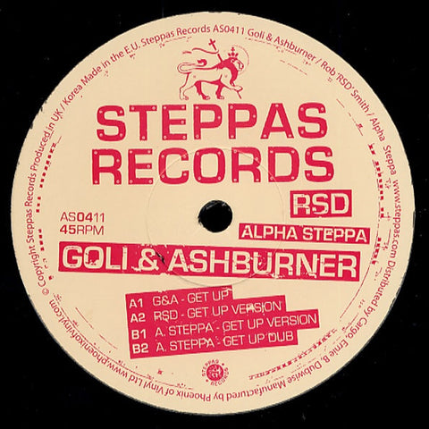 Goli & Ashburner - Get Up 12" AS0411 Steppas