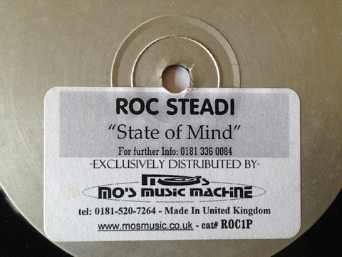 The Obiz ‎– State Of Mind 12" PROMO Roc Steadi Records ‎– ROC01