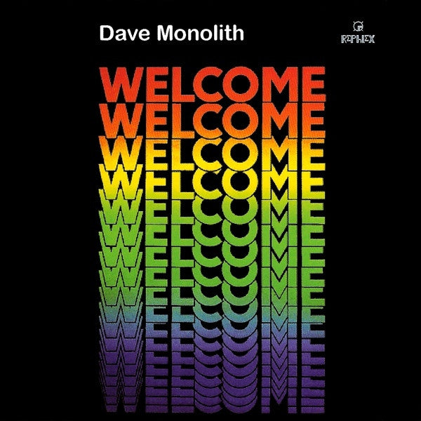 Dave Monolith - Welcome (CD) CAT216CD Rephlex