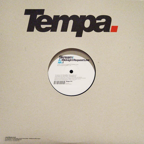 Skream - Midnight Request Line / I  - Tempa - TEMPA.014 REPRESS