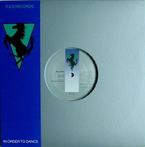 Bullion ‎– Say Arr Ee 10" R & S Records ‎– RS 1201