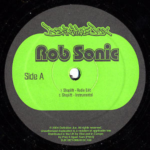 Rob Sonic ‎– Shoplift Definitive Jux ‎– DJX102