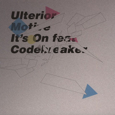Ulterior Motive - It's On / Point Of Difference 12" SUBTITLESUK013 Subtitles Music