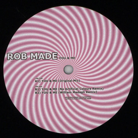 Rob Made ‎– You & Me Sleazy Deep ‎– SLEAZY002