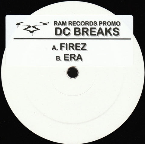 DC Breaks - Firez EP 12" PROMO RAMM114 RAM Records