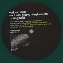Various ‎– Nocturnal Groove: Vinyl Sampler (Spring 2012) Label: Nocturnal Groove ‎– nctgdsamp001