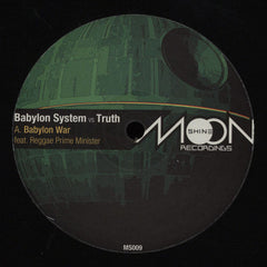 Babylon System vs Truth - Babylon War 12" Moonshine Recordings ‎– MS009