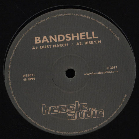 Bandshell ‎– Dust March - Hessle Audio ‎– HES021