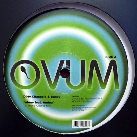 Dirty Channels, Bugsy - Alone 12" OVM223 Ovum Recordings