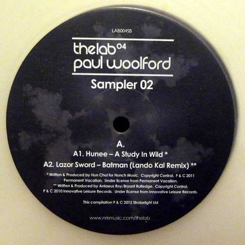 Paul Woolford - The Lab 04 Sampler 02 12" LAB004SB NRK Sound Division