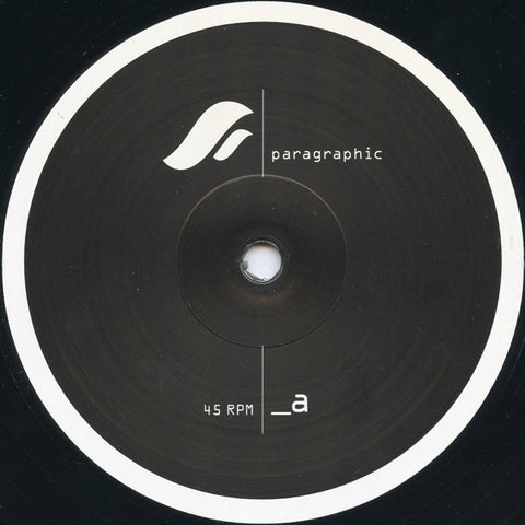 Unknown Artist - Paragraphic_A 12" Paragraphic