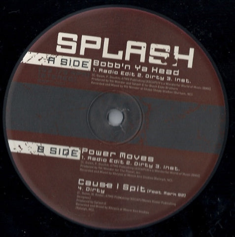 Splash - Bobb'n Ya Head 12" Amp Truth Records ‎– AMPT-001