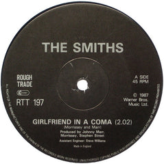 The Smiths - Girlfriend In A Coma 12" RTT197 Rough Trade