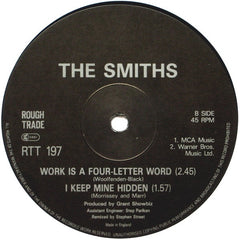 The Smiths - Girlfriend In A Coma 12" RTT197 Rough Trade