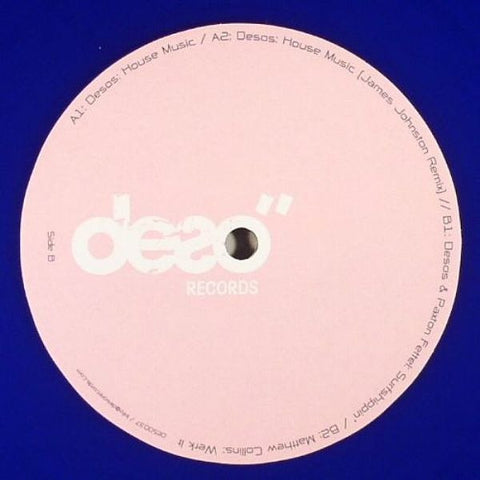 Various - House Music 12" DESO037 Deso Records