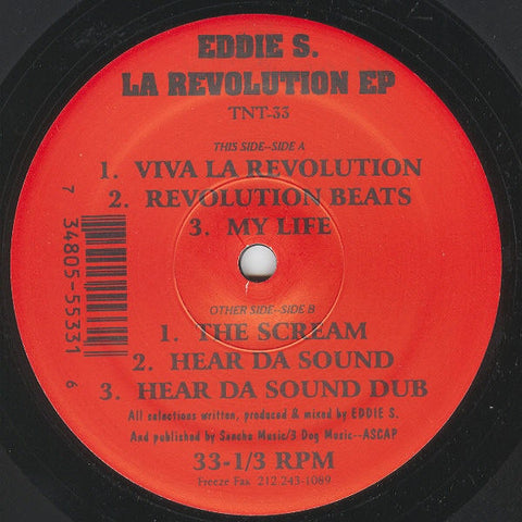 Eddie S - La Revolution EP 12" TNT33 TNT Records