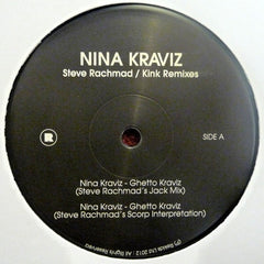 Nina Kraviz - Ghetto Kraviz / Love Or Go Remixes 12" RKDSRHADE2012 REKIDS, Rush Hour Recordings