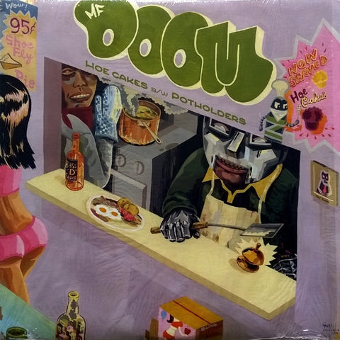 MF Doom ‎– Hoe Cakes / Pot Holders Rhymesayers Entertainment ‎– RSE0050-1 (Limited Pink Vinyl)