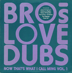 Bro's Love Dubs ‎– Now That's What I Call Ming Volume 1 - Stress Records ‎– STRS LP 1