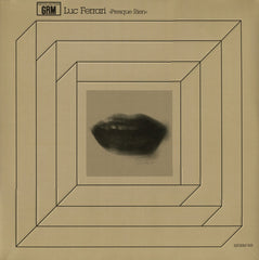 Luc Ferrari ‎– Presque Rien - Recollection GRM, Editions Mego ‎– REGRM 005