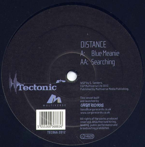 Distance ‎– Blue Meanie / Searching Tectonic ‎– TEC066