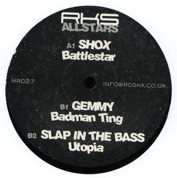 Various ‎– RKS Allstars Volume 4 Roska Kicks & Snares ‎– MR027