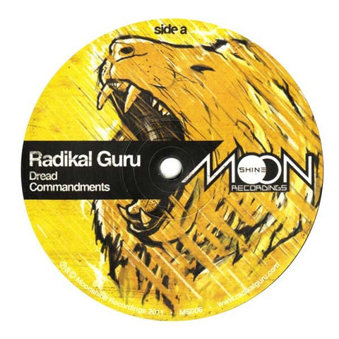 Radikal Guru ‎– Dread Commandments 12" MS006  Moonshine Recordings