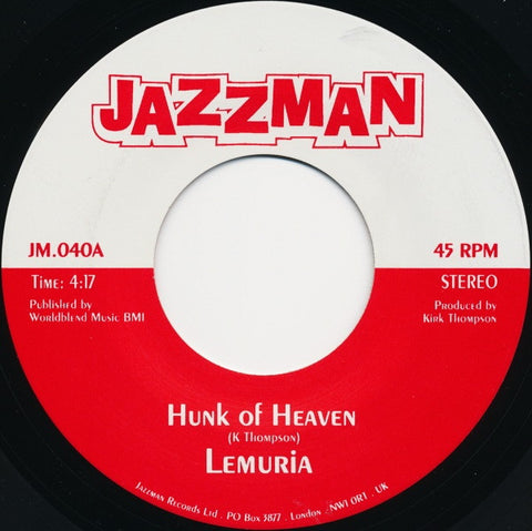 Lemuria / Terea ‎– Hunk Of Heaven / Pretty Bird 7" Jazzman ‎– JM.040