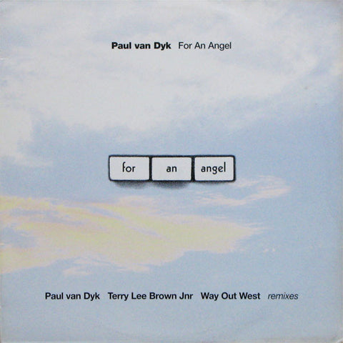 Paul van Dyk ‎– For An Angel - Deviant Records ‎– DVNT24X