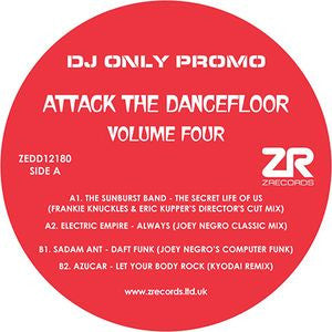 Various ‎– Attack The Dancefloor Volume Four - Z Records ‎– ZEDD12180