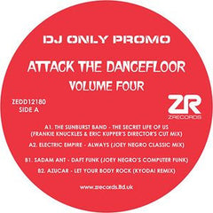 Various ‎– Attack The Dancefloor Volume Four - Z Records ‎– ZEDD12180