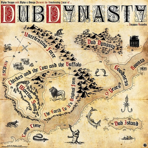 Dub Dynasty ‎– Unrelenting Force - Steppas ‎– ASLP001