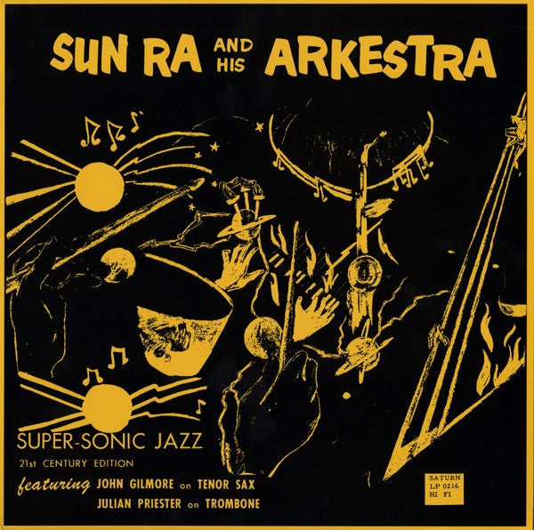 Sun Ra And His Arkestra - Super-Sonic Jazz 12" SRLP0216 El Saturn Records