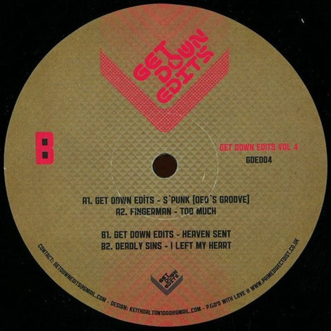 Various - Get Down Edits Volume 4 - GDE004 Get Down Edits