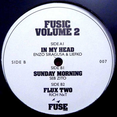 Various ‎– Fusic Volume 2 Fuse London ‎– FUSE007