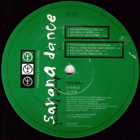 Deep Forest - Savana Dance 12" XPR2060 Columbia