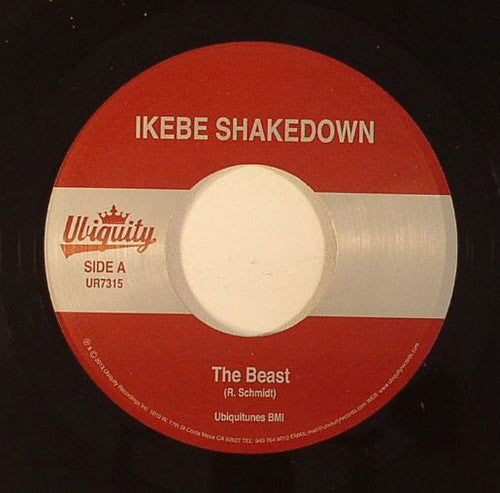 Ikebe Shakedown ‎– The Beast / Road Song Ubiquity ‎– UR7315
