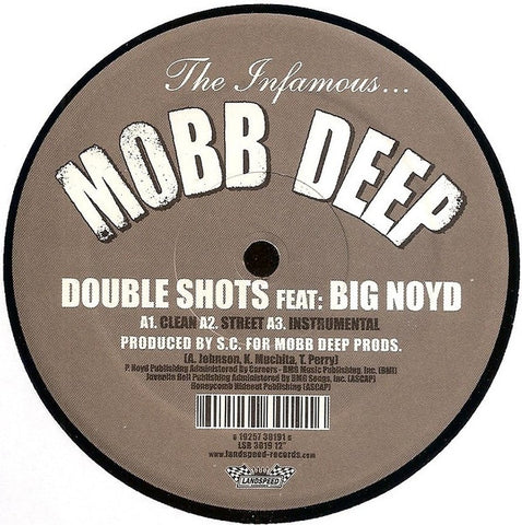 Mobb Deep ‎– Double Shots / Favorite Rapper 12" Landspeed Records ‎– LSR 3019