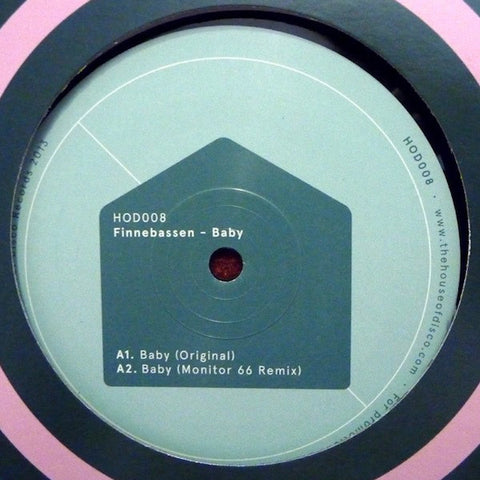 Finnebassen ‎– Baby - House Of Disco Records ‎– HOD008