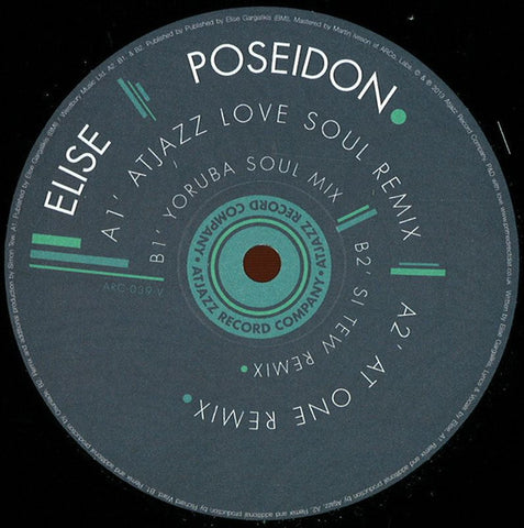Elise Gargalikis ‎– Poseidon Atjazz ‎– ARC039V