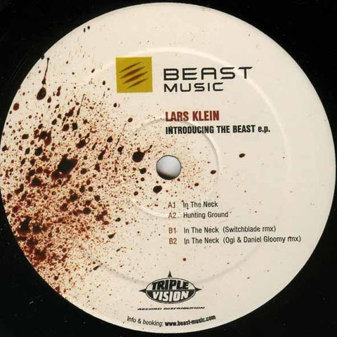 Lars Klein - Introducing The Beast EP 12" BEAST001 Beast Music