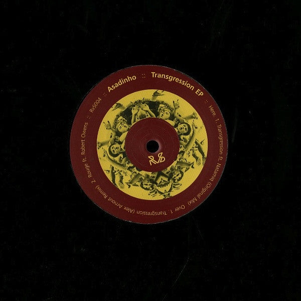 Asadinho ‎– Transgressions EP 12" Reverberations Music ‎– RvS004