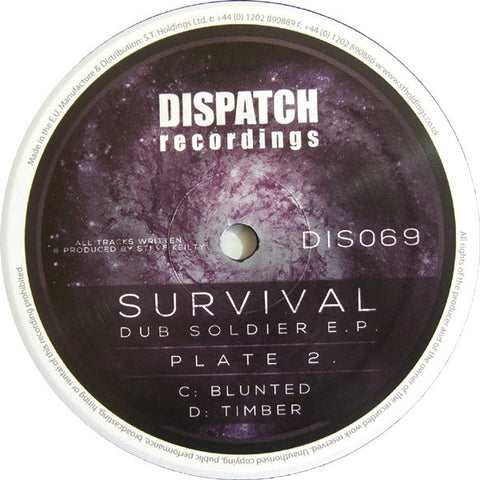 Survival - Dub Soldier EP (Plate 2) 12" DIS069 Dispatch Recordings
